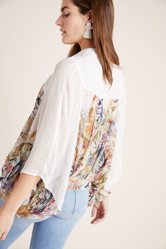 Maeve Portia Floral Blouse #1