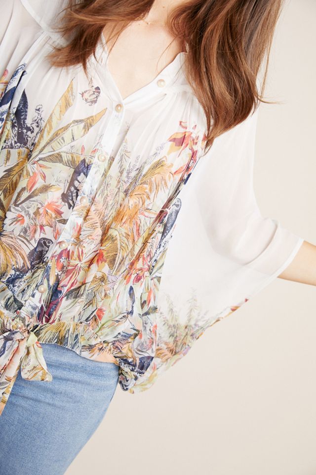 Maeve Portia Floral Blouse #2