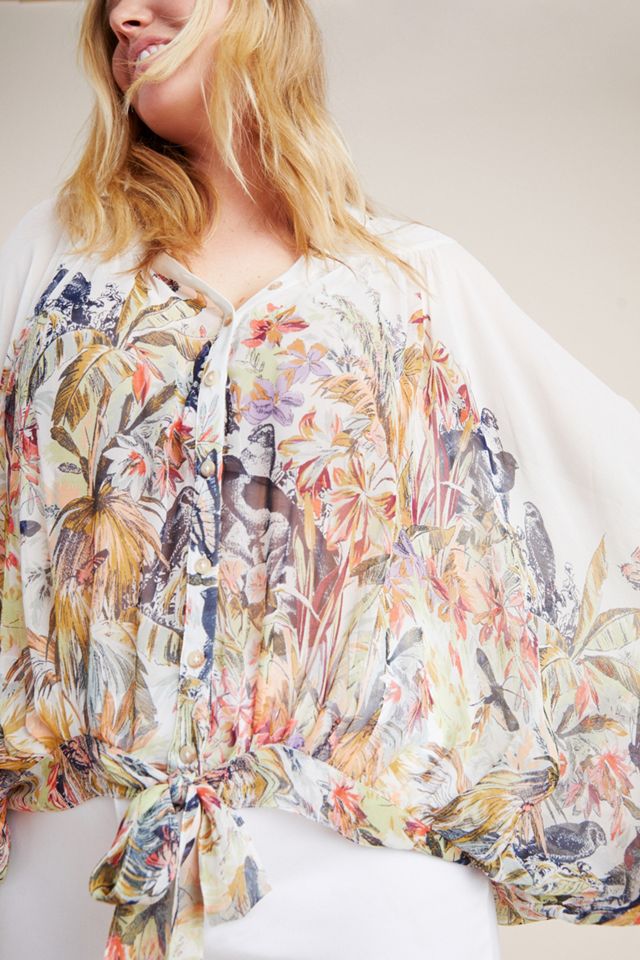 Maeve Portia Floral Blouse #5