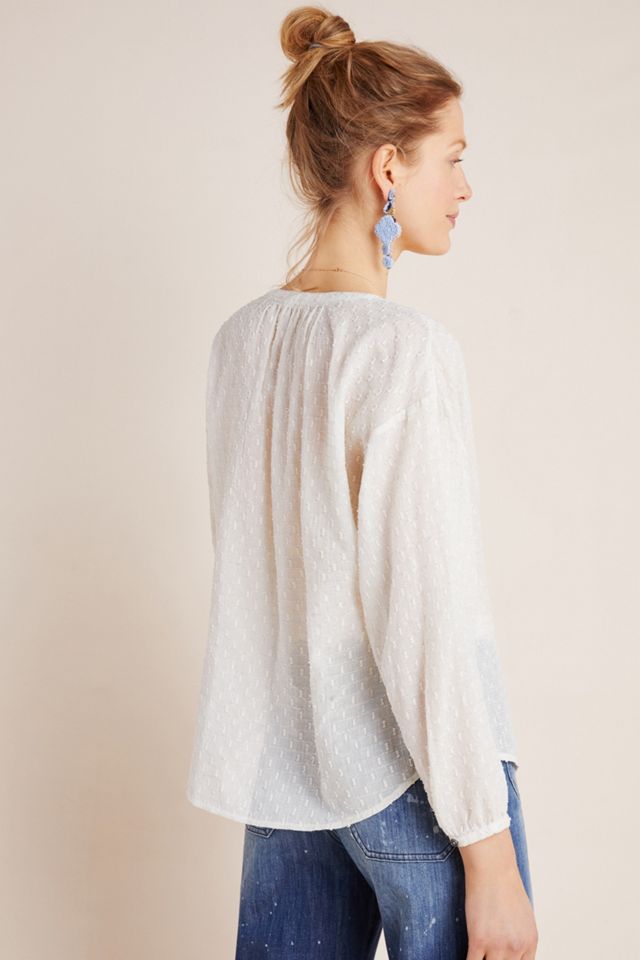 Martina Textured Blouse #1