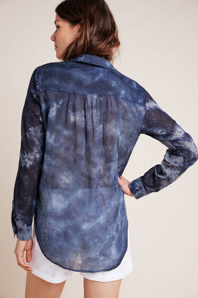The Cate Classic Tie-Dye Buttondown #1