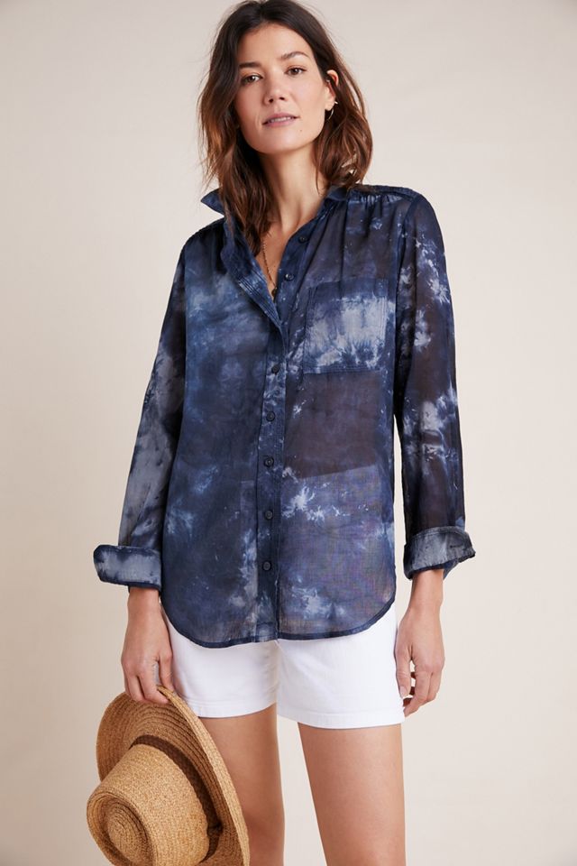 The Cate Classic Tie-Dye Buttondown #3