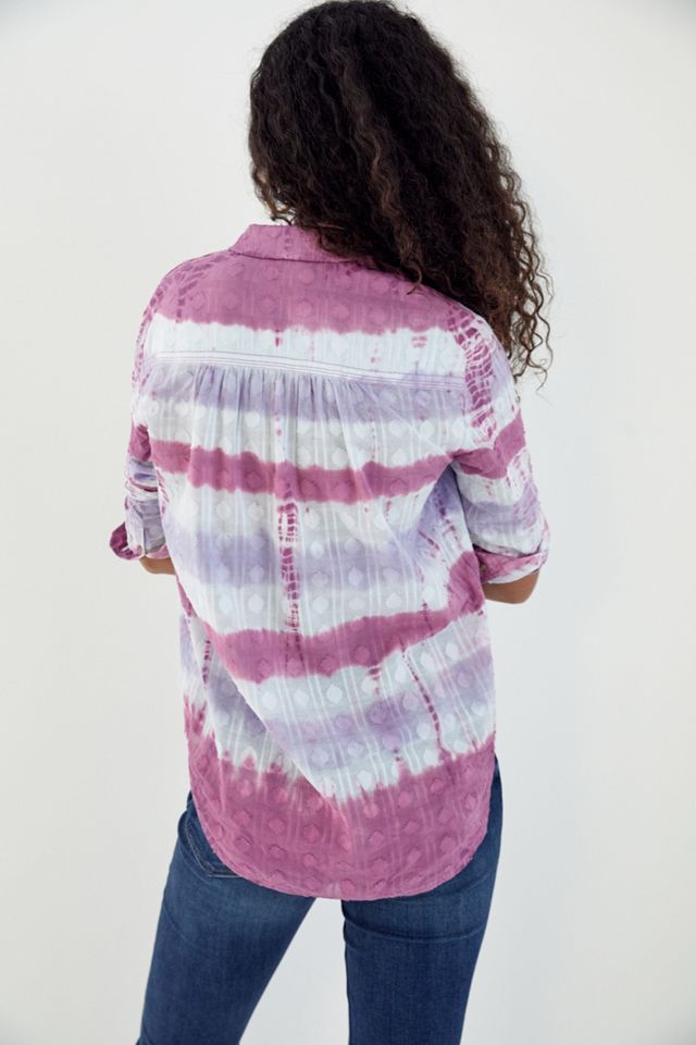 Pilcro Janesse Tie-Dye Buttondown #1