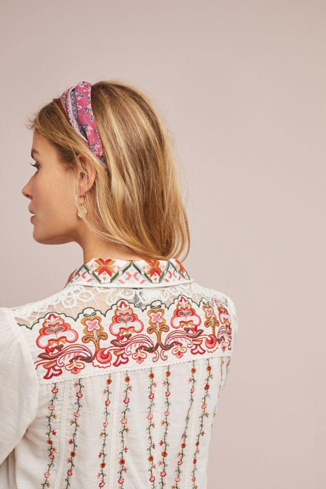 Buillon Embroidered Buttondown #4