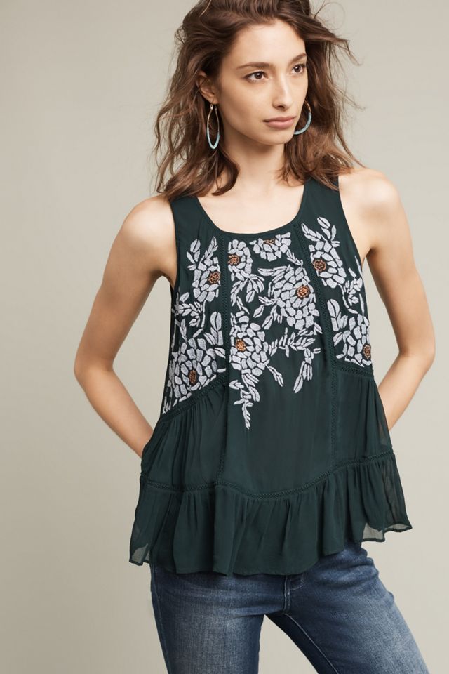 Roselle Tank | Anthropologie