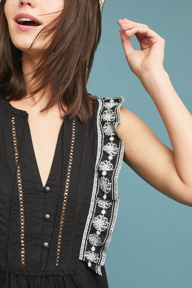 Adelina Embroidered Blouse #1