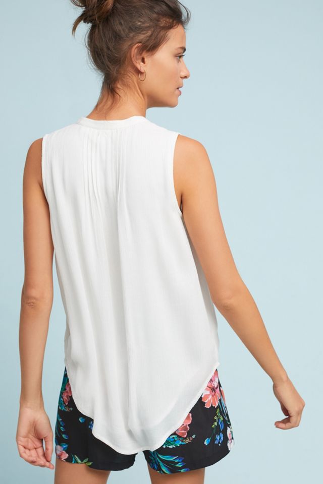 Socorro Pintucked Top #3