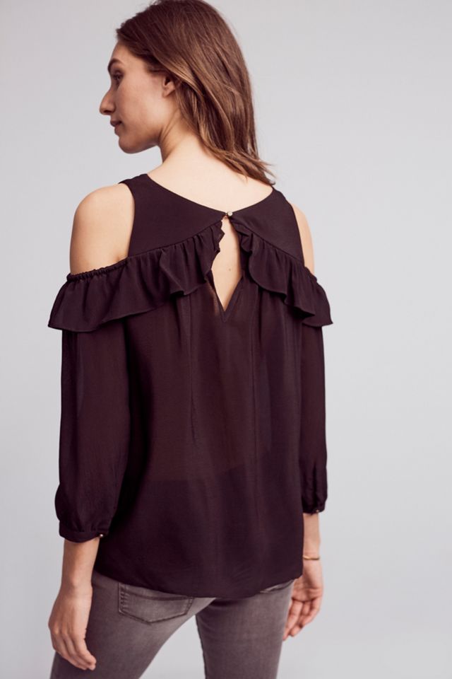 Mavra Open-Shoulder Blouse #1