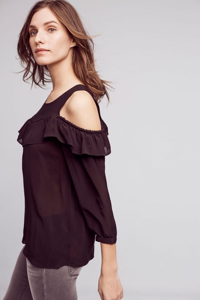 Mavra Open-Shoulder Blouse #2