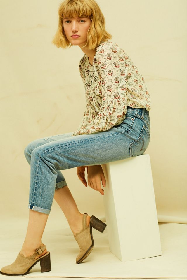 Sala Beaded Peasant Top #4