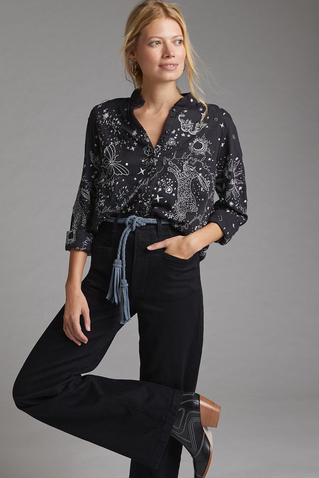 Celestial Buttondown | Anthropologie