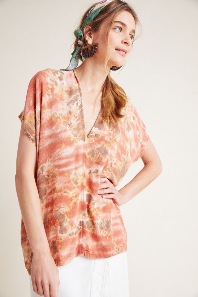 Tie-Dyed Silk Tunic #3