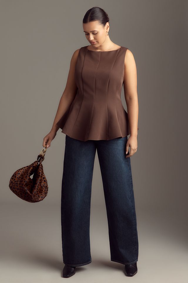 En Elly Sleeveless Waisted Top #6