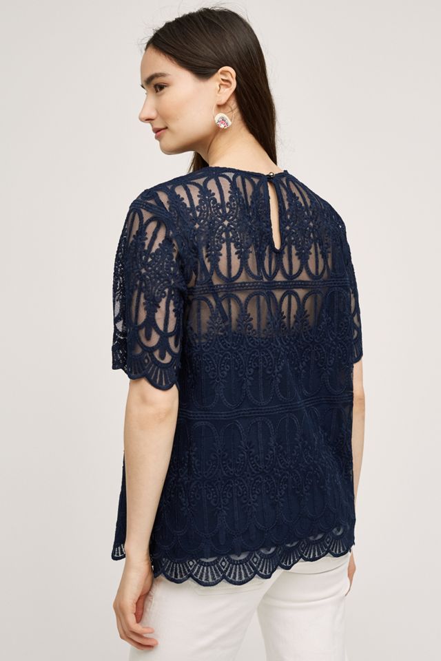 Marka Lace Tee #2