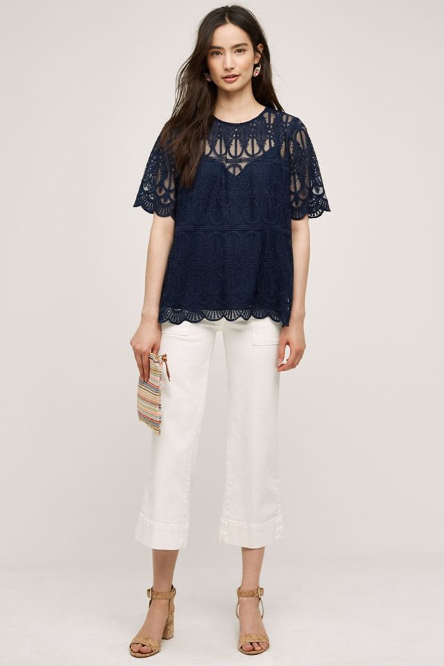 Marka Lace Tee #4