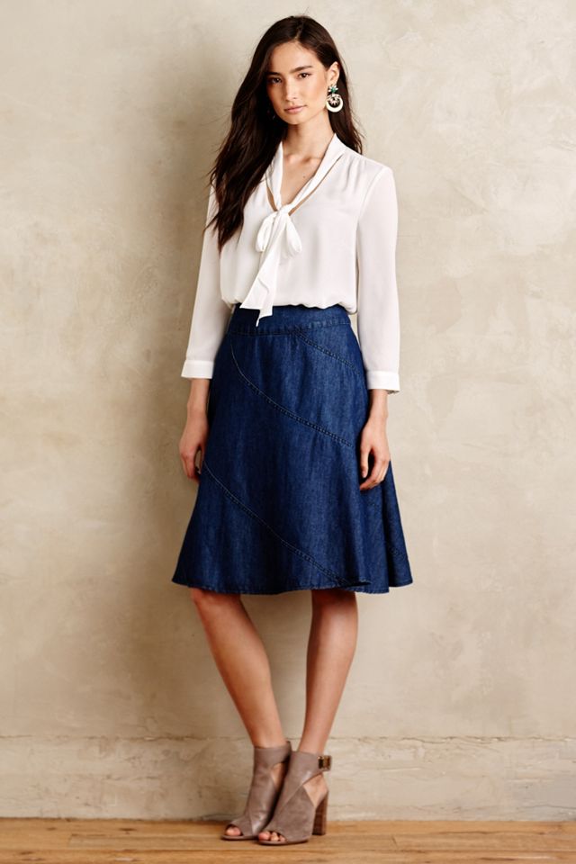 Astral Tie-Neck Blouse #4