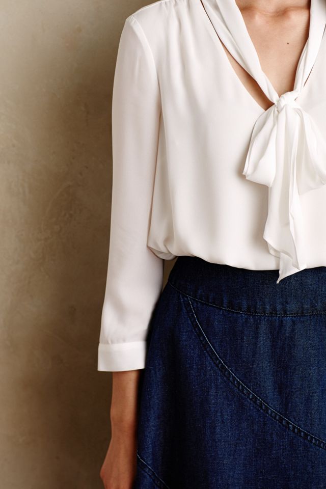 Astral Tie-Neck Blouse #5