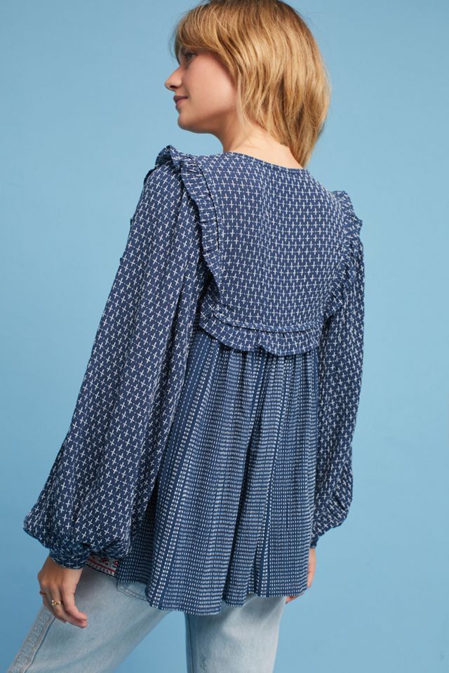 Serafina Peasant Top #3