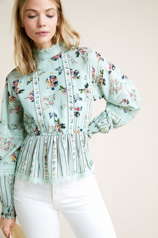 Amour Floral Lace Blouse #1