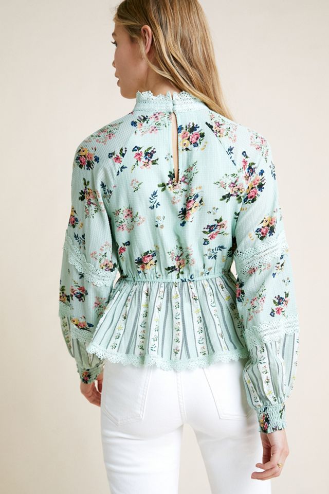 Amour Floral Lace Blouse #2