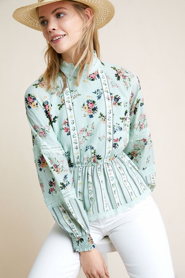 Amour Floral Lace Blouse