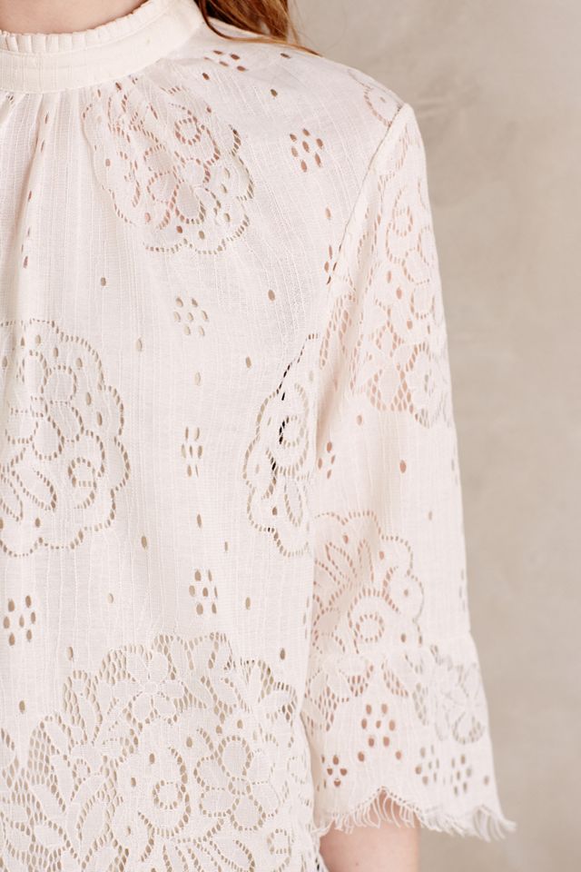 Lace Composition Blouse #3