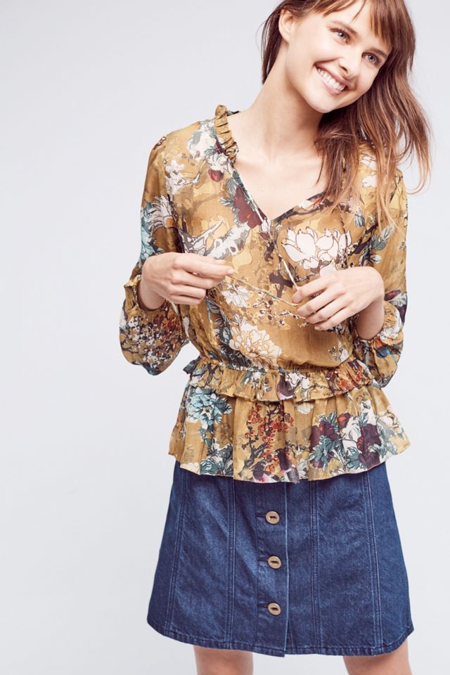 Keystone Silk Blouse #1