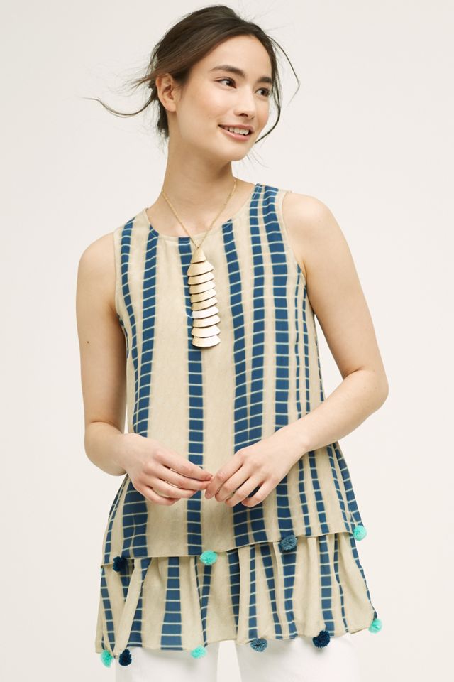 Silk Pom Tunic