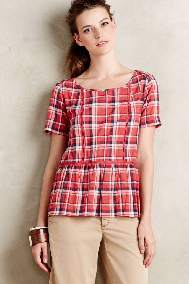 Farmhouse Peplum Top