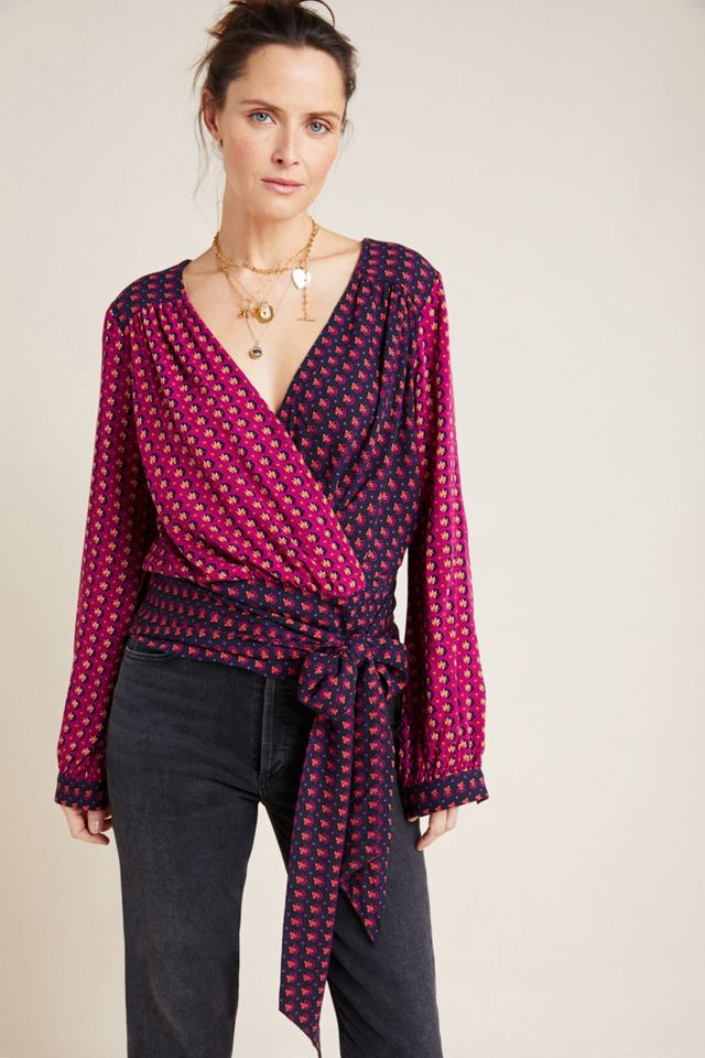 Maeve Lisa Puff-Sleeved Blouse #2