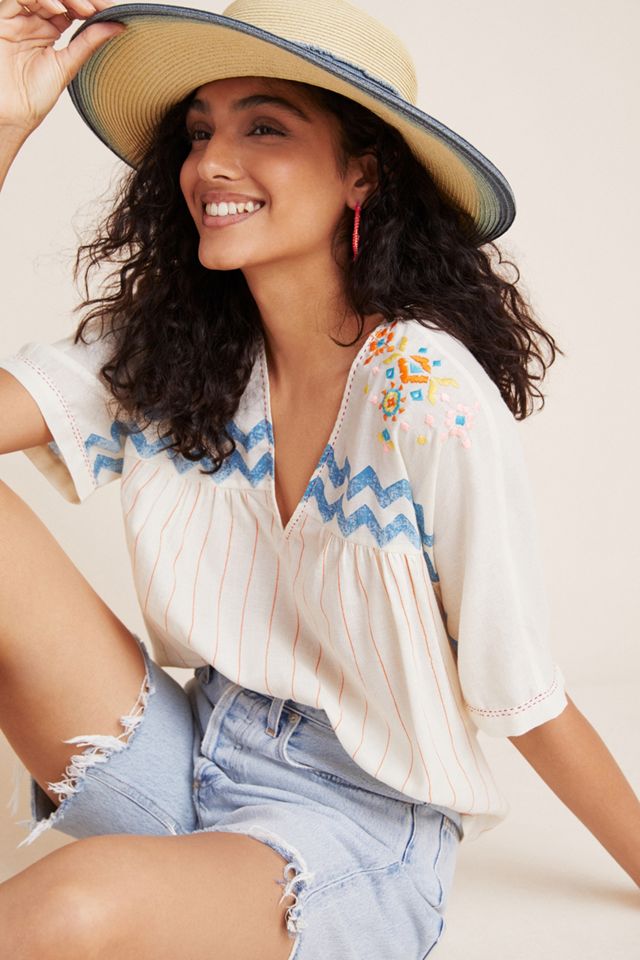 ANAYA Flounce Sleeve Blouse main image 0