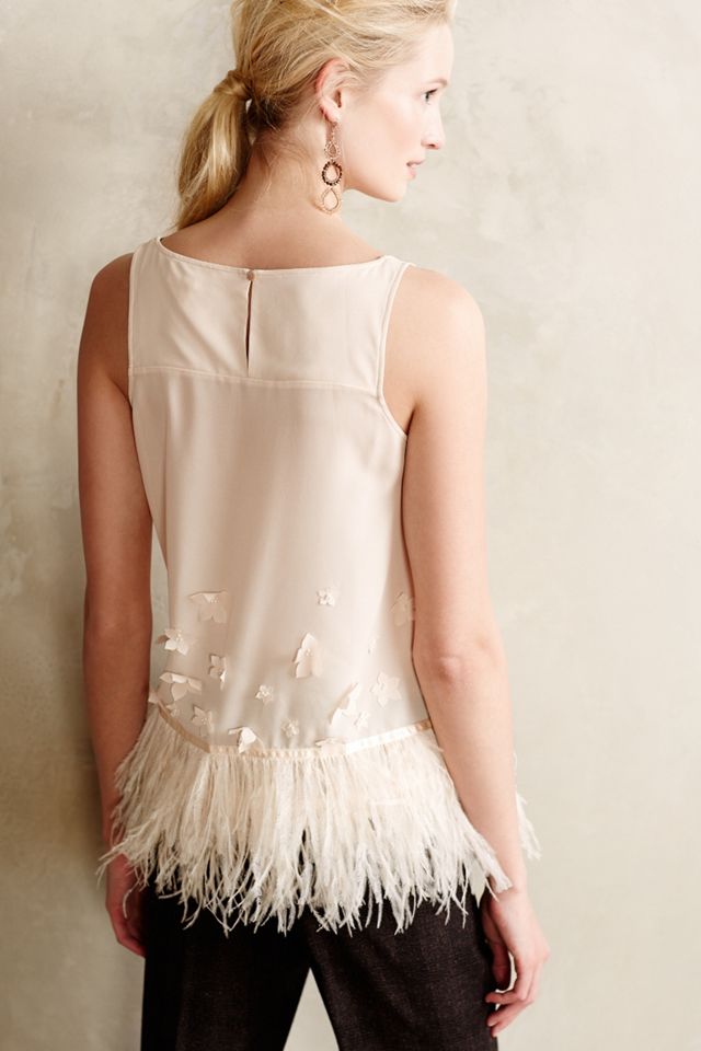 Feathered Fringe Blouse #2