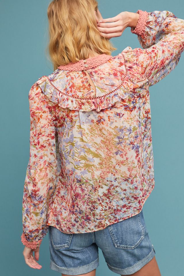 Belle Ruffled Blouse #1
