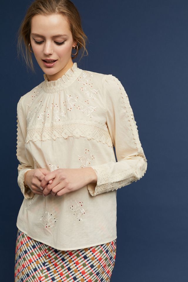 Jaden Embroidered Top #2