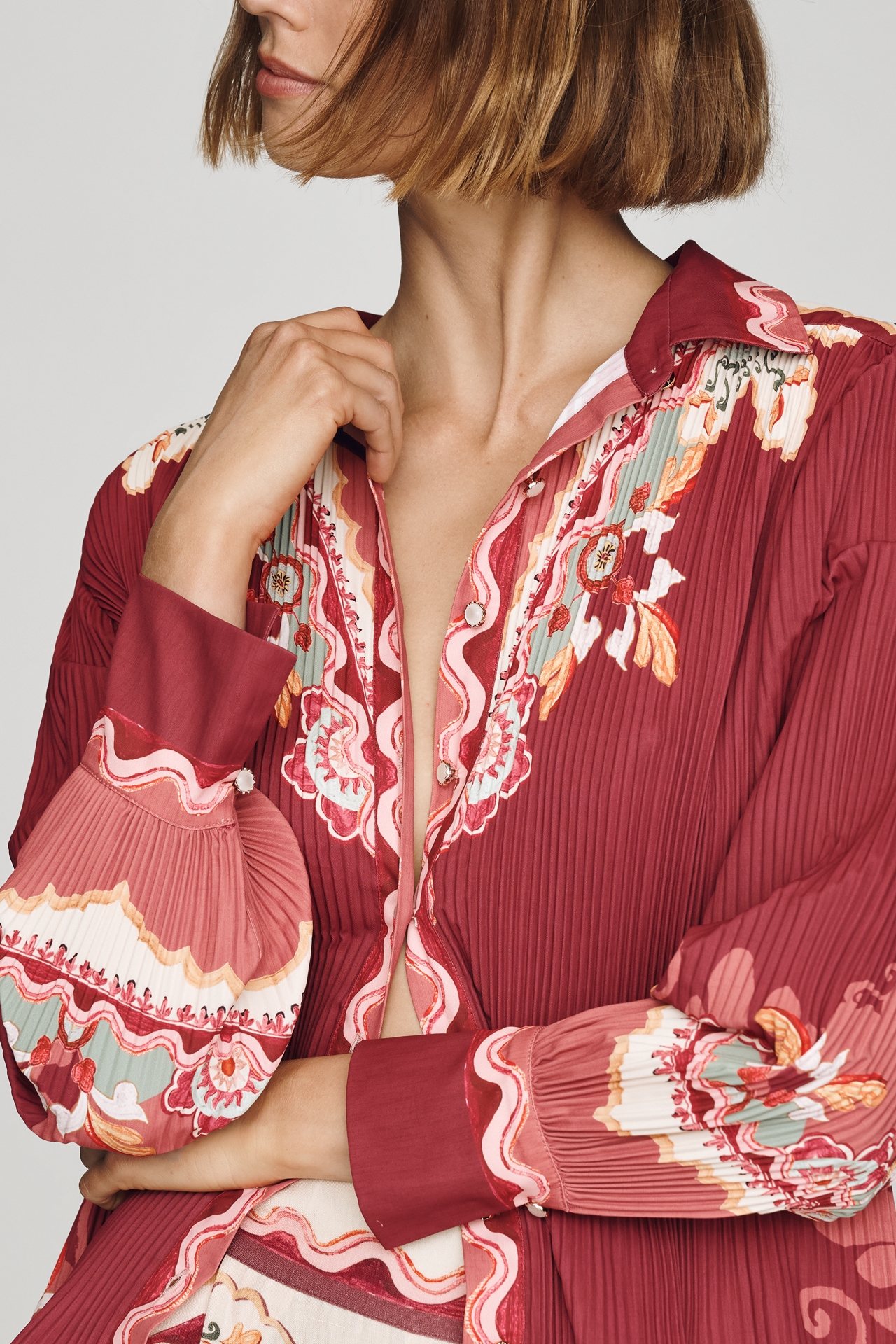 Ranna Gill Collared Blouse
