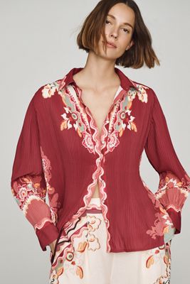 Ranna Gill Collared Blouse