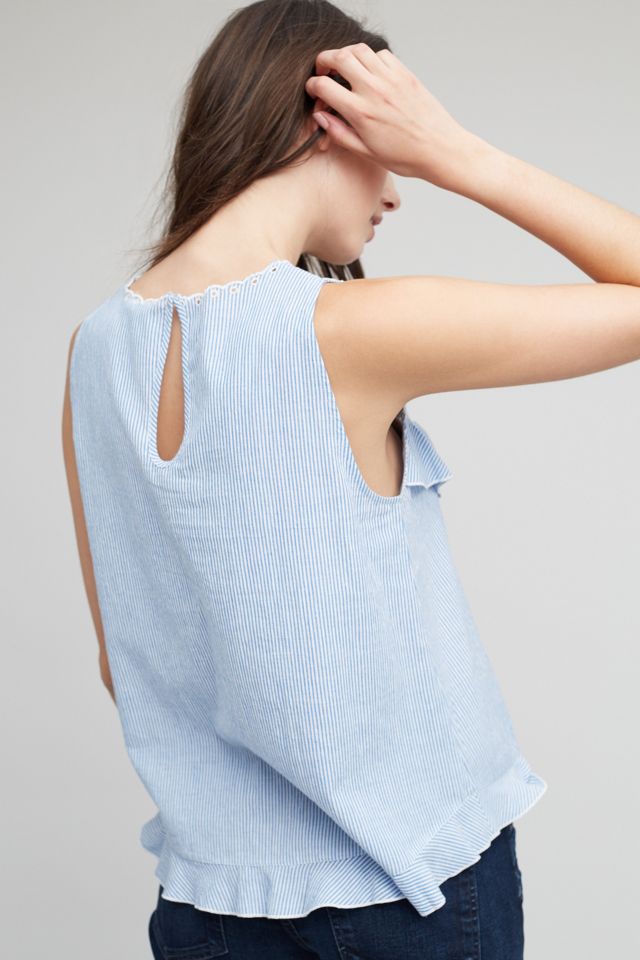 Corelle Sleeveless Ruffled Top #2