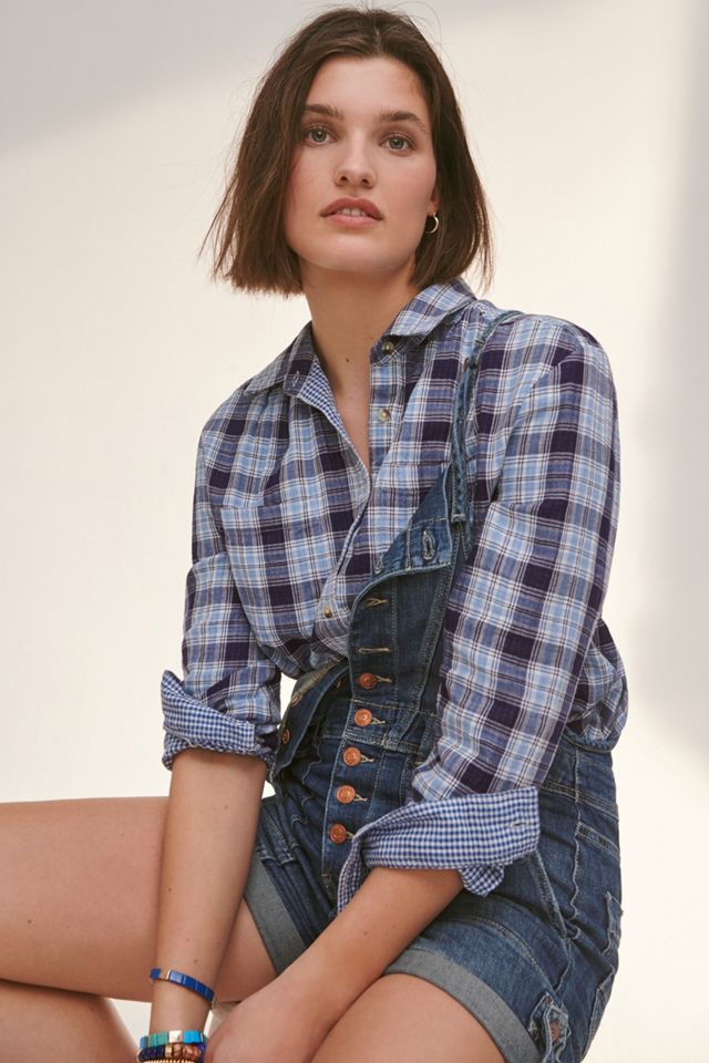 Pilcro The Romy Relaxed Plaid Buttondown #2