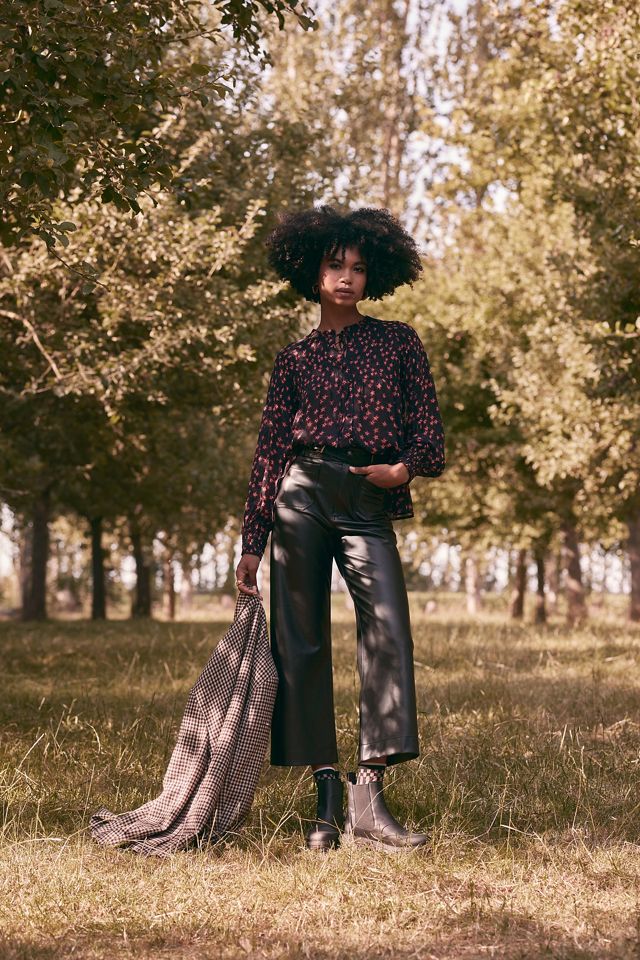 Temperley London x Anthropologie Star Tie-Front Blouse | Anthropologie