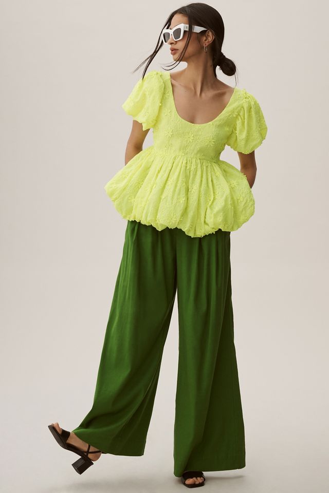 Forever That Girl Eyelet Babydoll Top #2