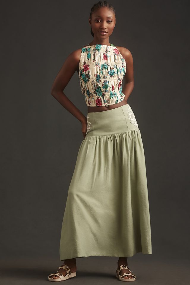 Let Me Be Tie-Back Scarf Tank #2