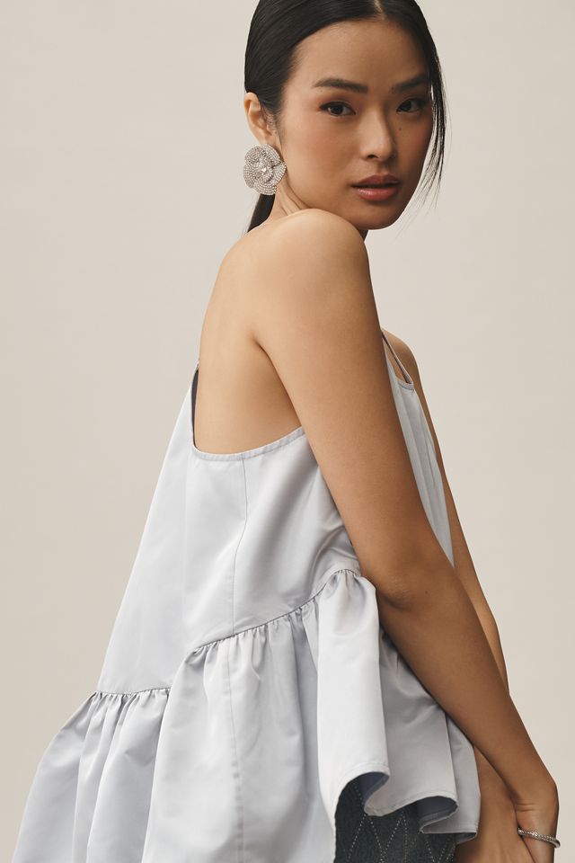 Let Me Be Shine Halter Babydoll Tank #4