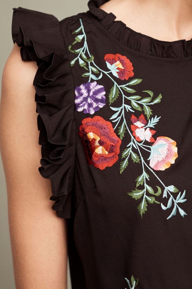 Stassi Embroidered Top #2