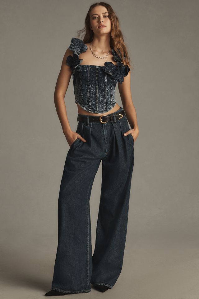 Elliatt Camila Denim Top #2