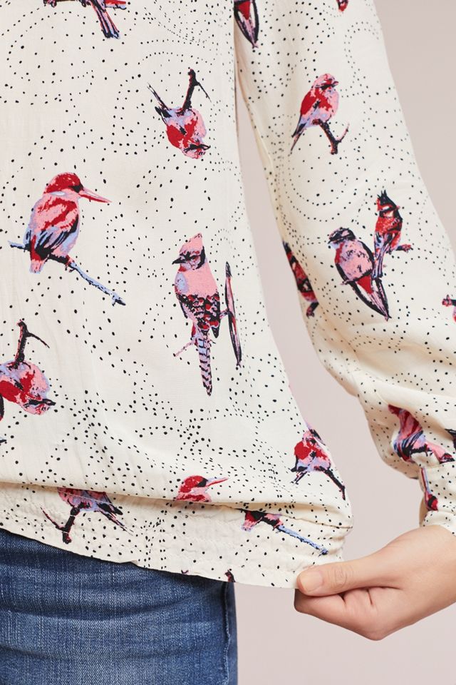 Carly Printed Blouse #1