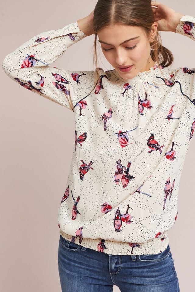 Carly Printed Blouse