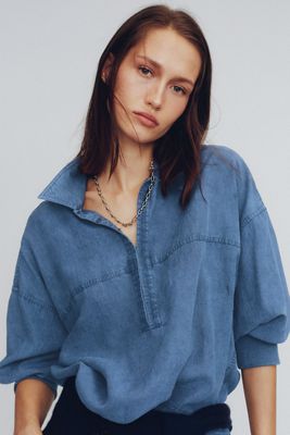 Pilcro Pullover Sweatshirt