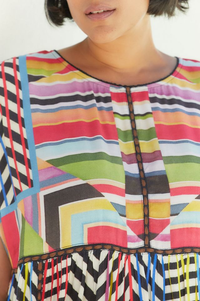 Conditions Apply Short-Sleeve Tunic Blouse #2