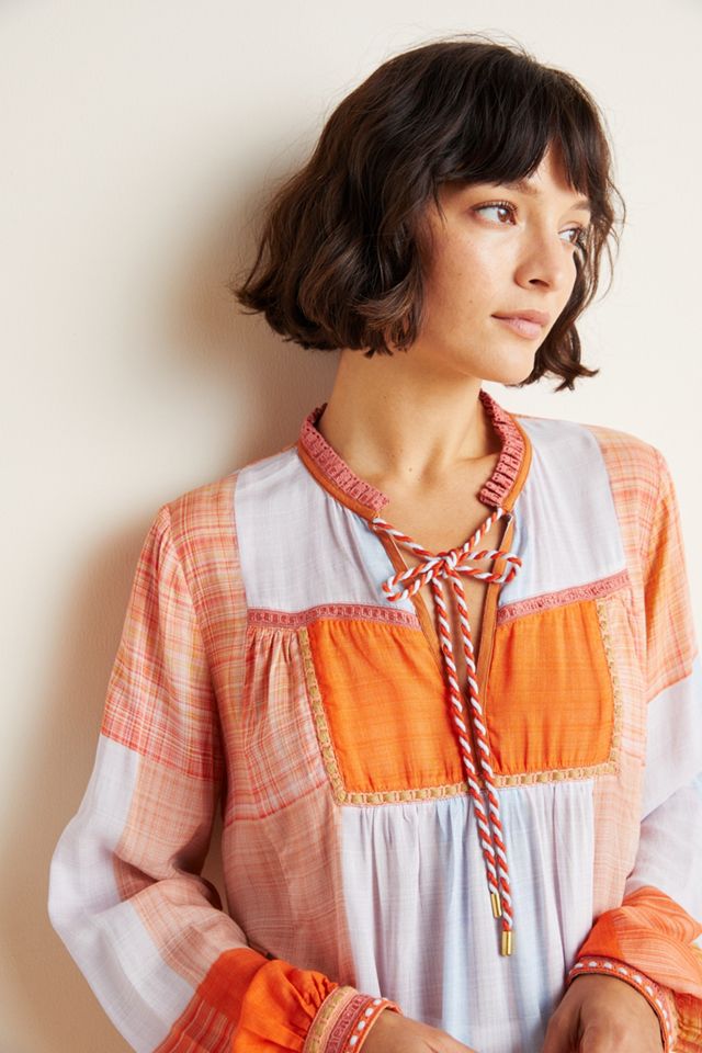 Painterly Peasant Blouse #1