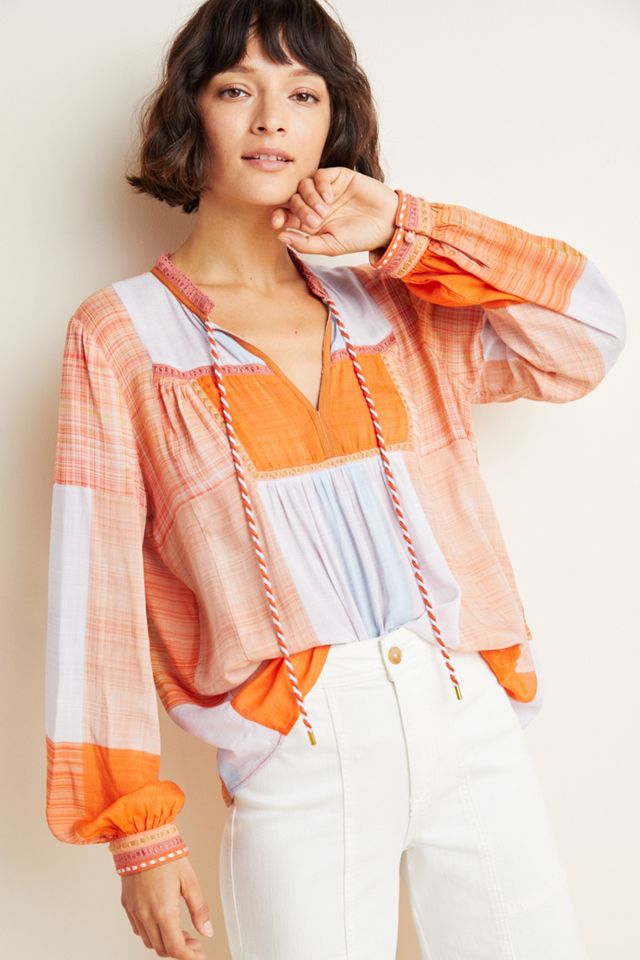 Painterly Peasant Blouse #2